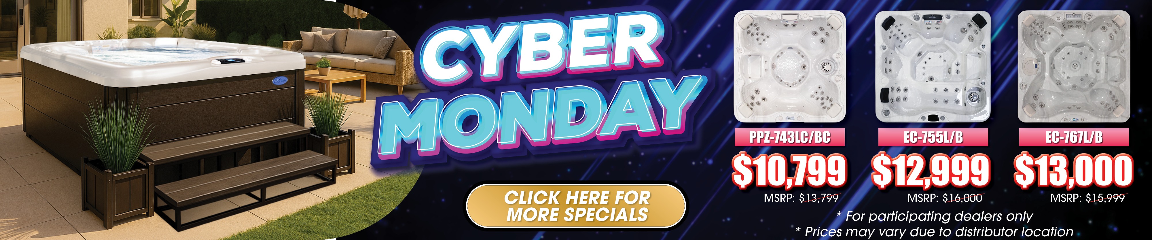 Calspas hot tub being used in a family setting - Green Bay