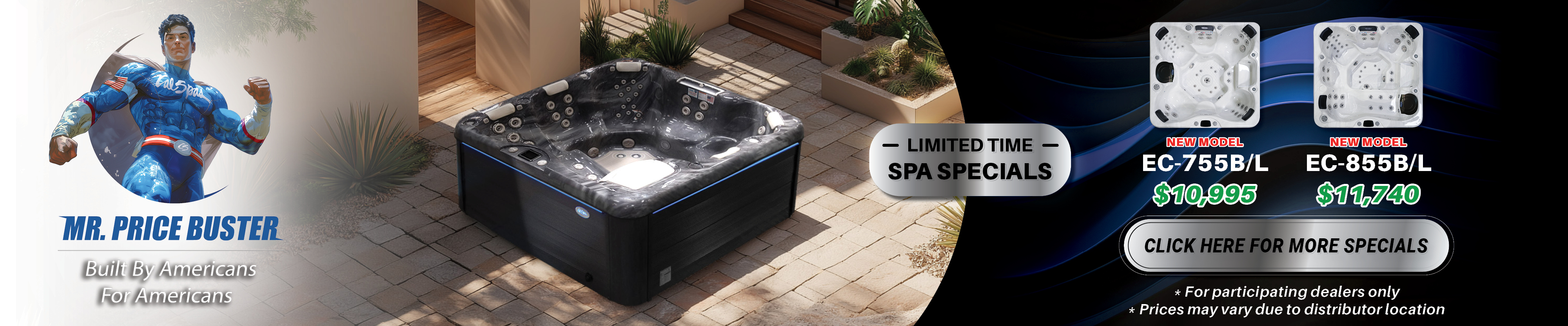 Calspas hot tub being used in a family setting - Green Bay